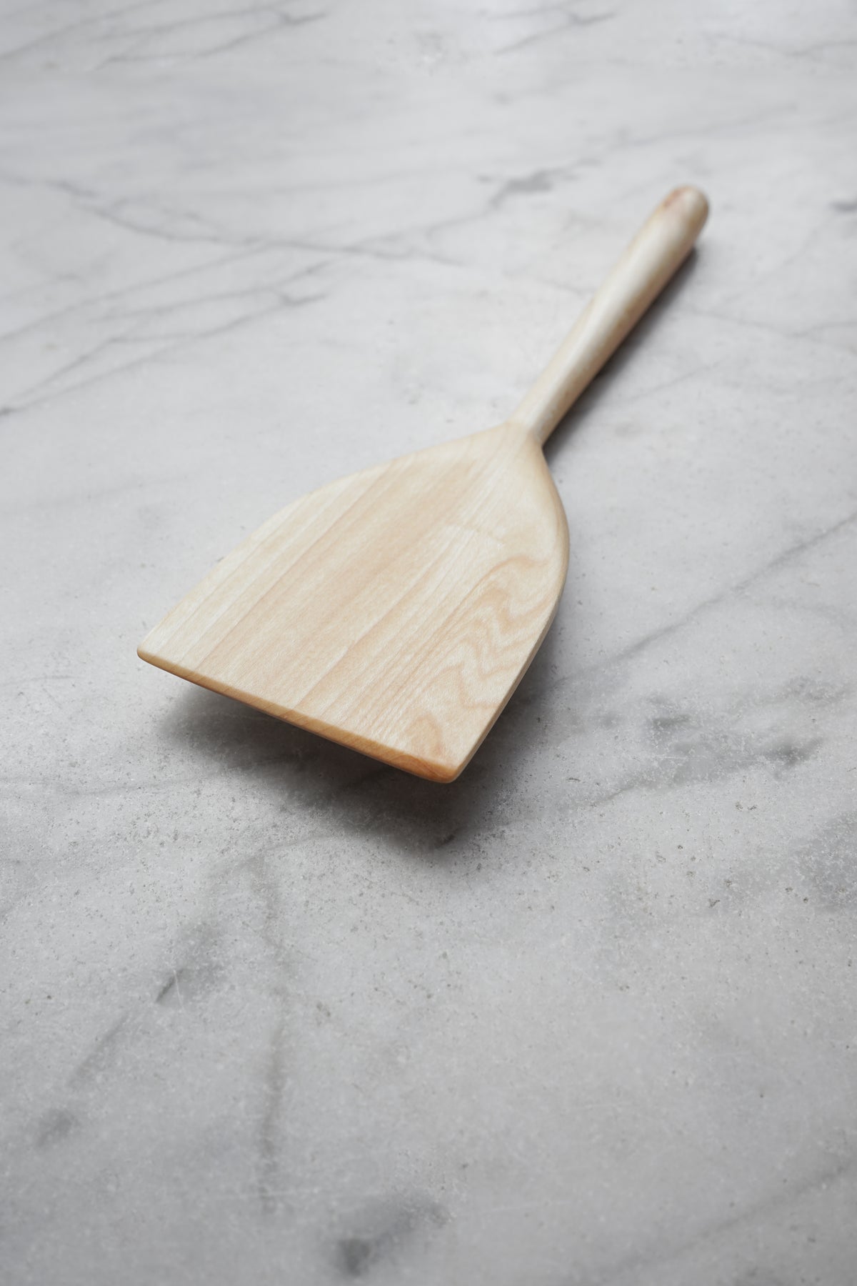 Wide Flipper Spatula - Maple Wood