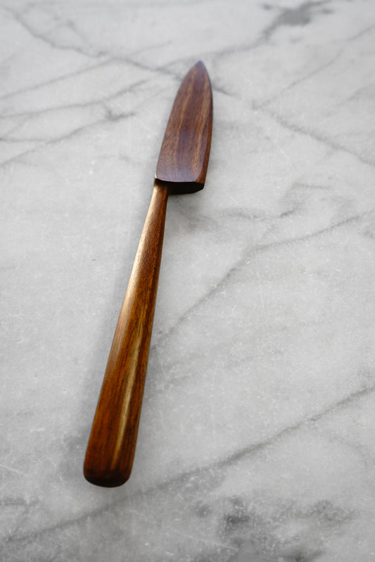 New Butter/Cheese Knife - Walnut, Cherry, or Maple Wood