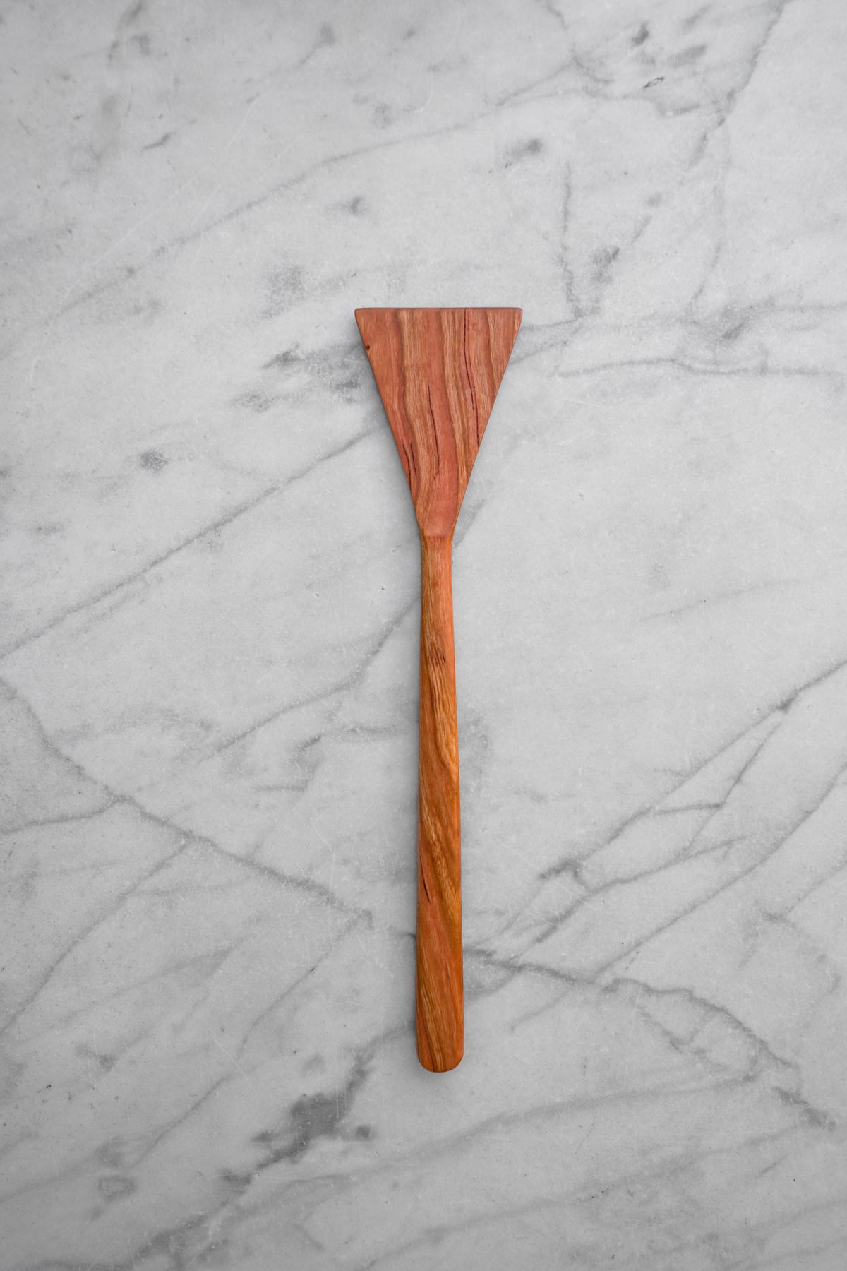 Flat Line - Triangle Spatula - Walnut, Cherry, or Maple Wood