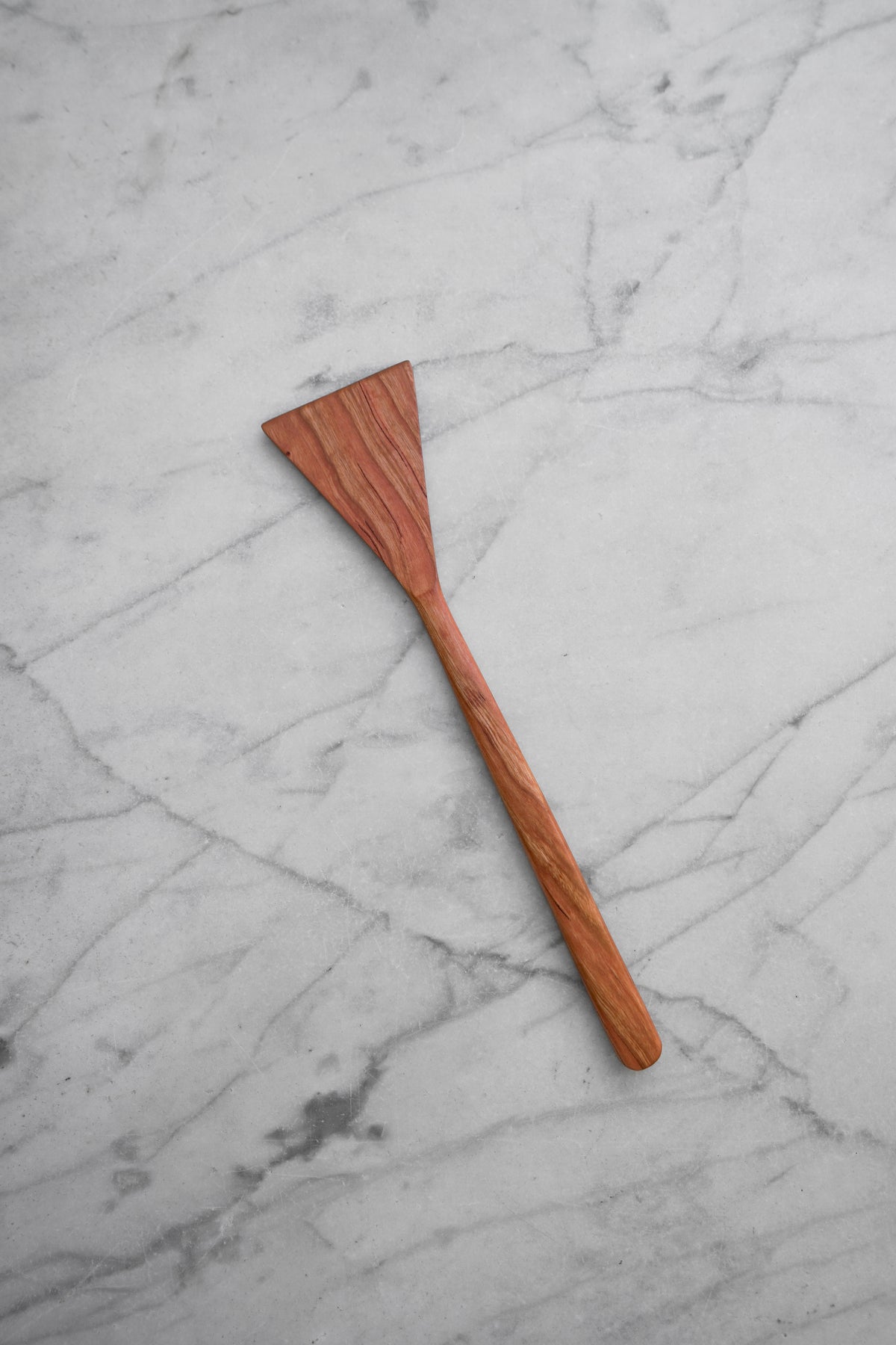 Flat Line - Triangle Spatula - Walnut, Cherry, or Maple Wood