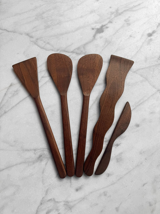 Flat Line - Gift Set - Walnut or Cherry Wood